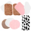 9 Pcs Mini Rug Kids Furniture Rugs Miniature Tiny House Prop Micro Landscape Adornments Carpet Accessories 2