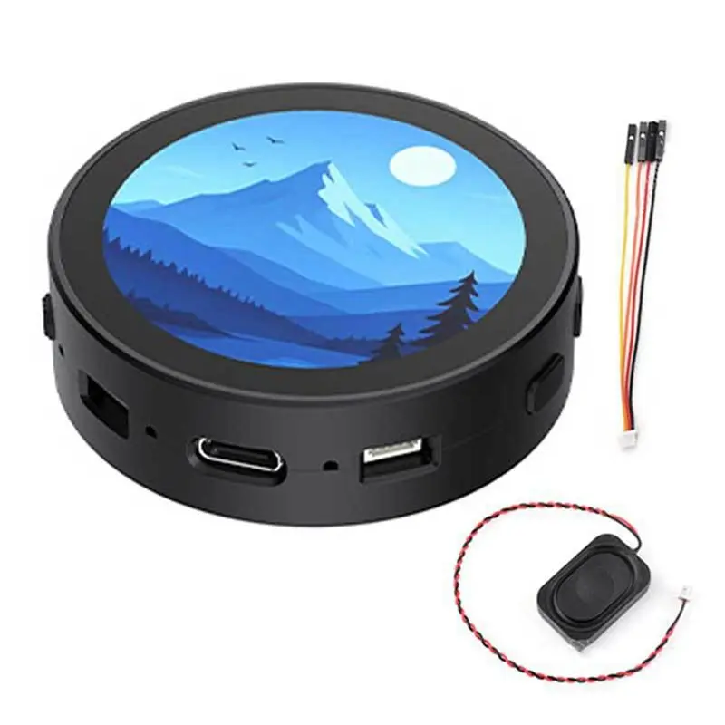 라즈베리 피코 2 RP2350A 1.85인치 LCD 원형 터치스크린 디스플레이(소형..