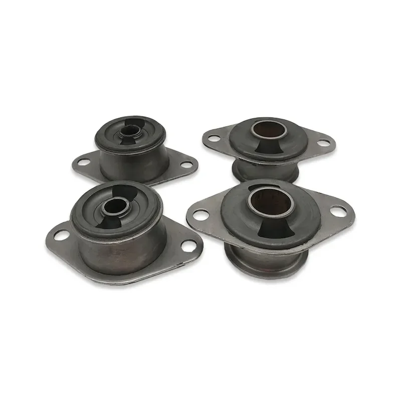 

4pcs/lot Engine Mount Rubber Mounting Cushion Fit Excavator DAEWOO DOOSAN DH55 DH60-7 DH60-9 4TNV94L