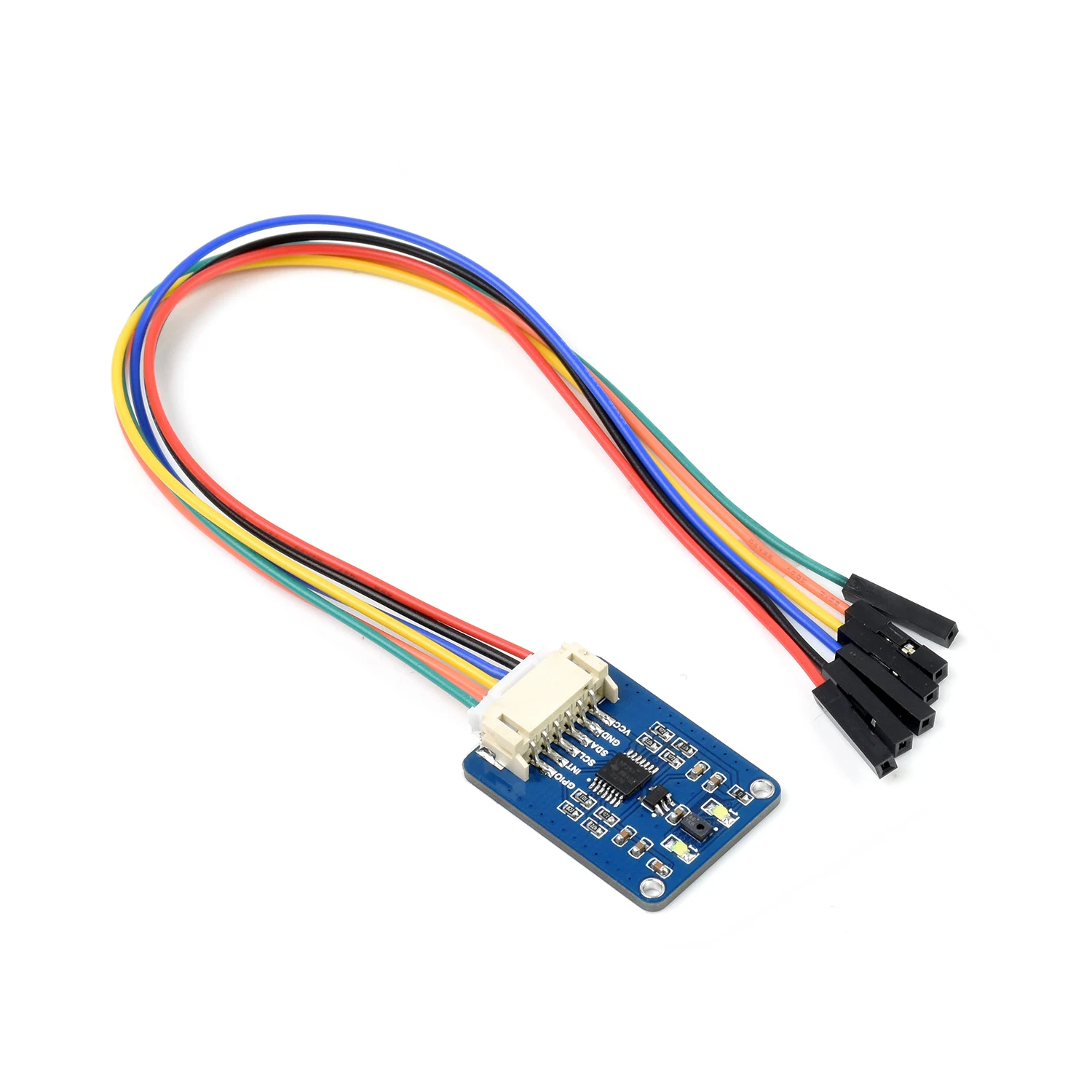 Rpi I2C AS7341 스펙트럼 컬러 가시광선 스펙트럼 센서 모듈 (라즈베리 파이 제로 2 W 3 3B 4B 4 5 아두이노 STM32 분광계용)