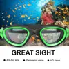Adult Anti-fog UV Protection Lens Men Women Clear Lens Swimming Goggles Waterproof Adjustable Silicone Swim Glasses in Pool 4