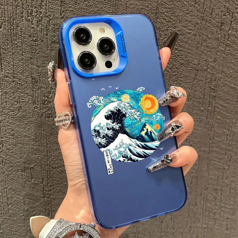 Van Gogh Inspired Oil Painting Phone Case - Artistic Laser Cover
