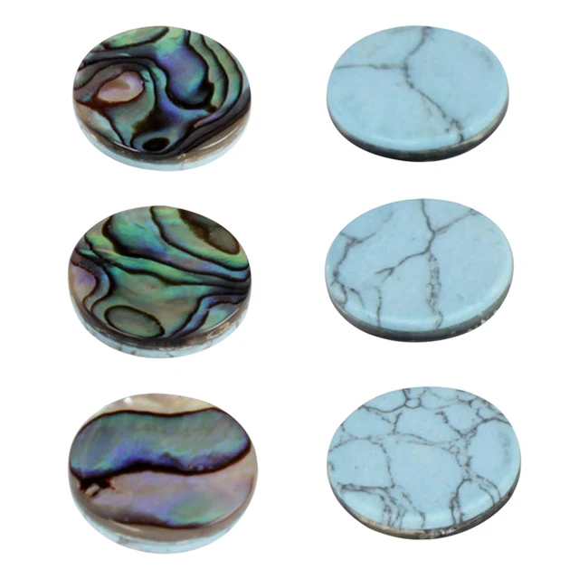 Set 12 Pezzi Per Valvola Tromba - Cappucci E Aste Con Decorazione In Abalone, Ricambio Preciso - Foto 11