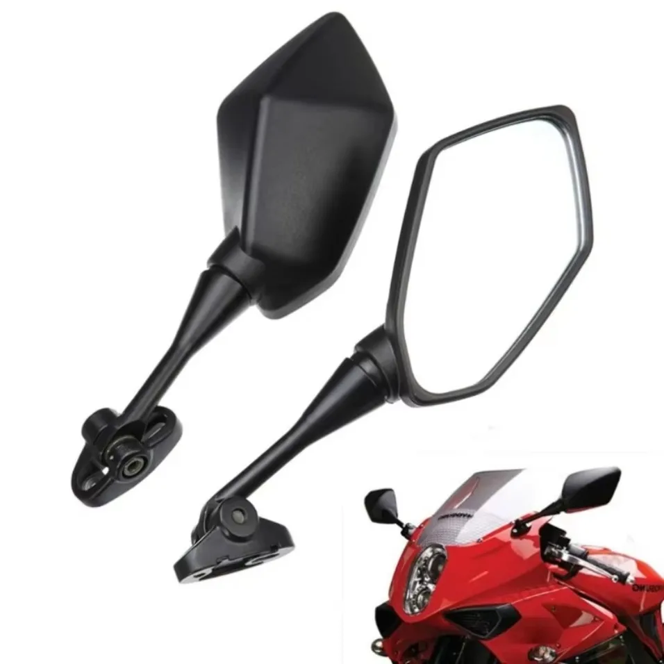 Motorcycle Rear View Mirrors fit HYOSUNG GT125R/GT250R/GT650R/GT650S Honda CBR600 F4 1999-2006 1set