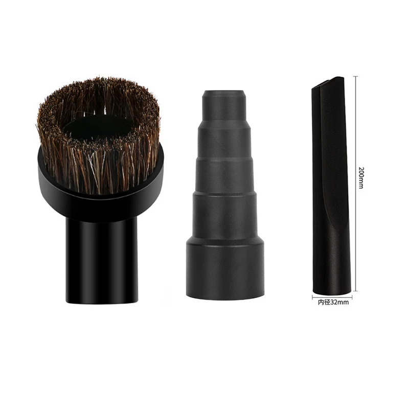 Versatile Vacuum Cleaner Accessory Kit with Brush, Nozzle, Wand, and Crevice Tool
