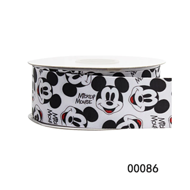 

Disney22mm 5Yards mickey mouse head grosgrain ribbon