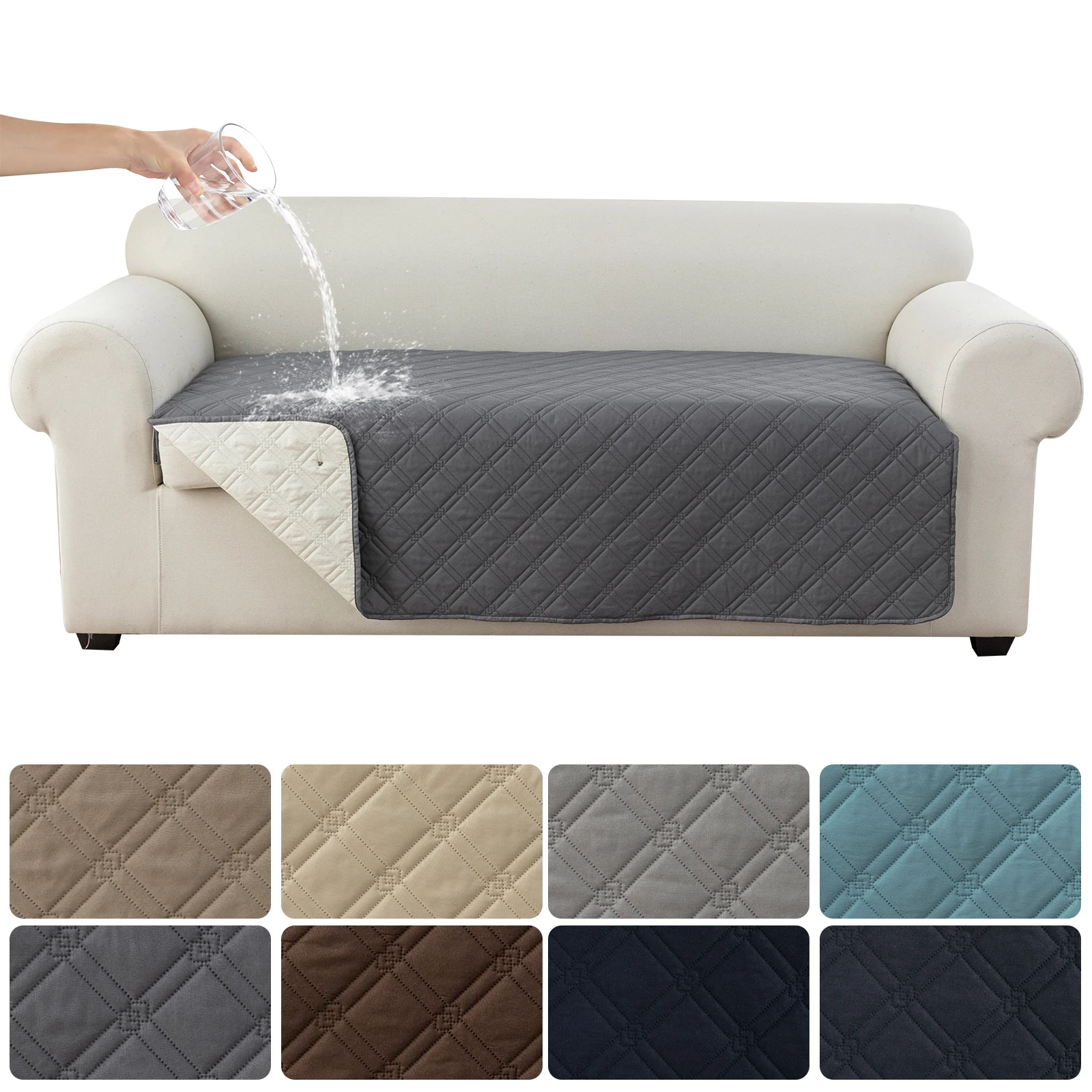 Waterproof Sofa Cover Sofa Protection Anti Slip Design Pet Friendly Sofa Cover Waterproof Sofa Cover For Dogs 2