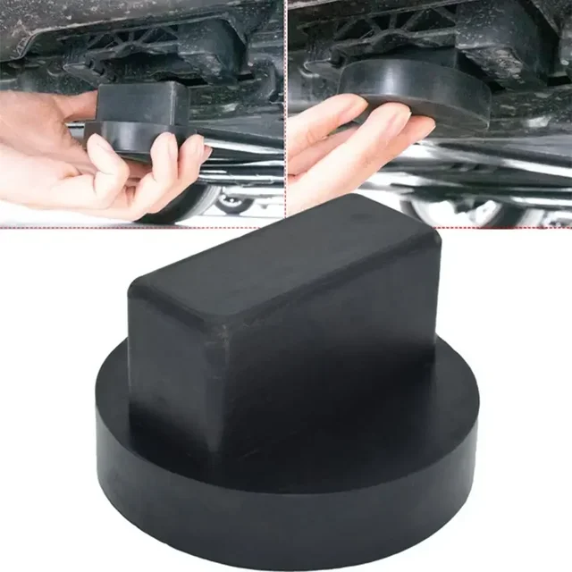 2pcs For BMW Car Tools Damage Protector Stand Adaptor Jacking Point Block Protect Rubber Jack Pad Sill 2