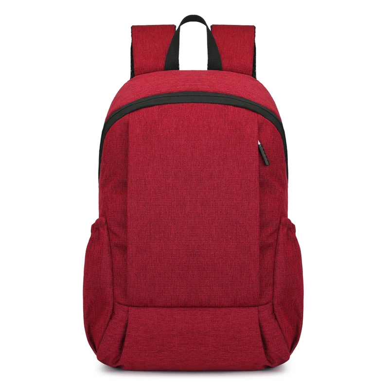 Compact Solid-Color Backpack for Outdoor Adventures and Everyday Use
