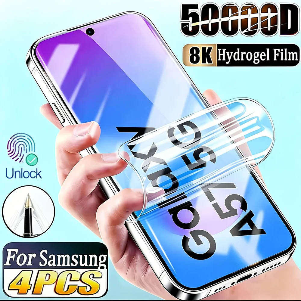 Premium Hydrogel Screen Protector Film (2-4PCS) - Universal Compatibility