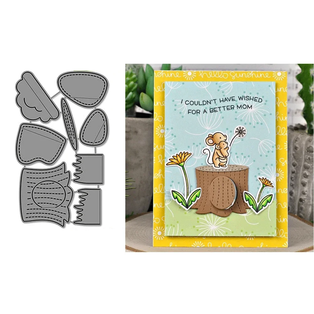 Meadow Backdrop Gift Set Metal Cutting Dies