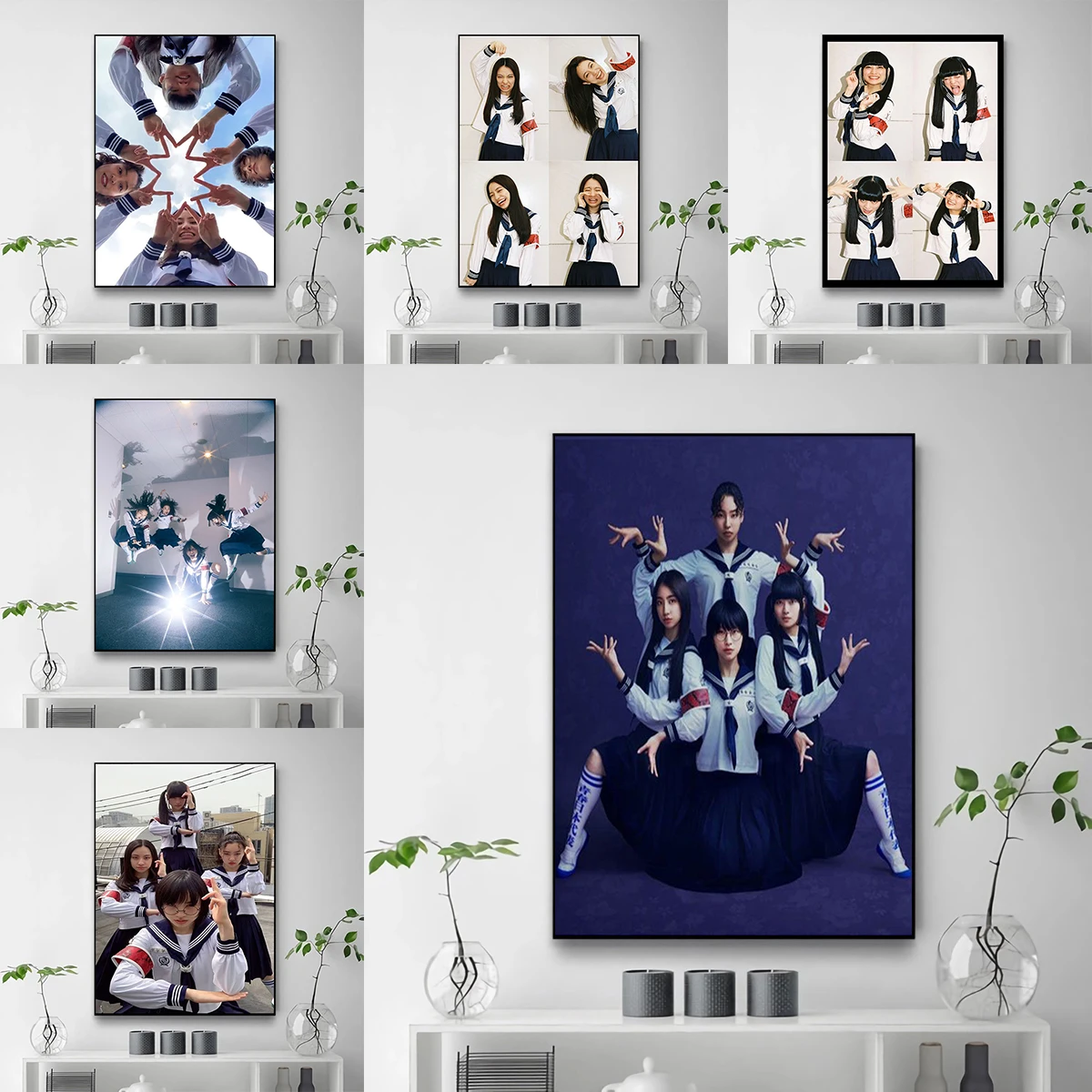 

Decorative Paintings Atarashii Gakko！ Poster Painting on Canvas Wall Art Room Decor Home Decoration Decorations Posters Pictures