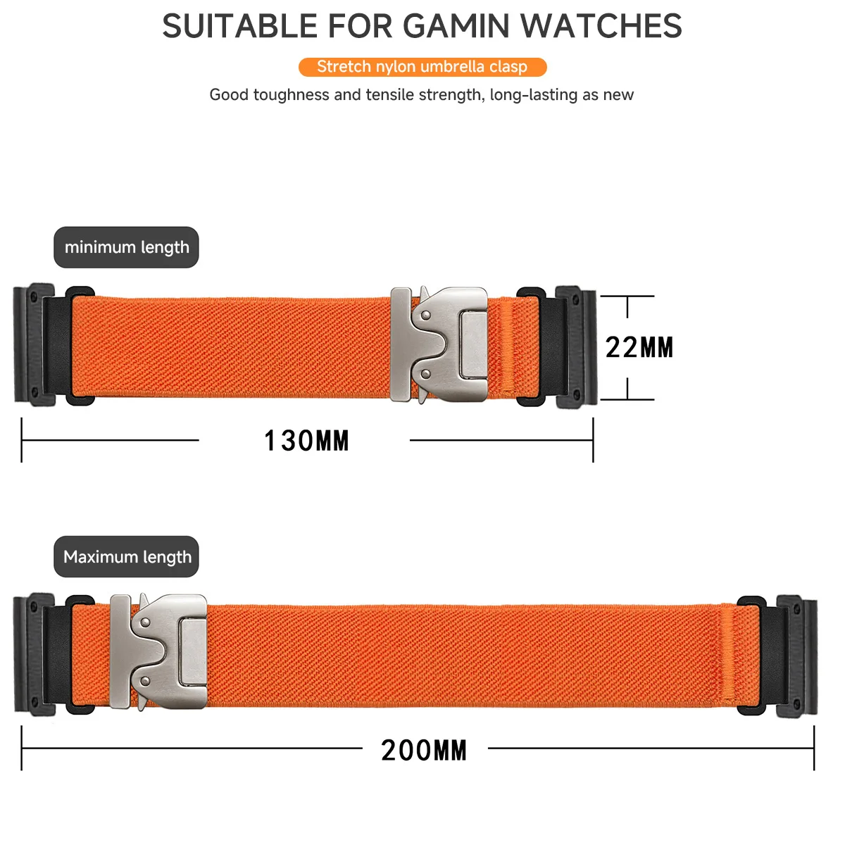 Quickfit Nylon Strap for Smartwatches - Premium Sports Band Accessories