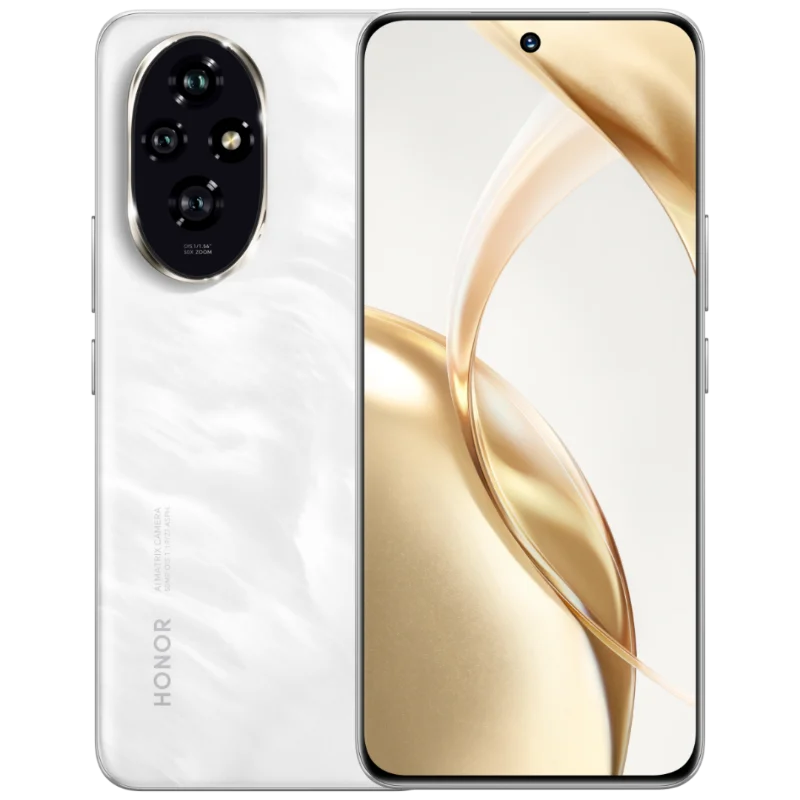 Original Honor 200 Mobile Phone 100W Charge 5300mAh Battery Snapdragon 7 Gen 3 Dual Sim 6.7" OLED 120HZ 50.0MP Camera Android 14