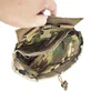 Airsoft EDC Foldable Pouch Tactical Molle Dump Pouch Multicam Lower Hanging Recycling Storage Extended Abdominal Waist Bag 4