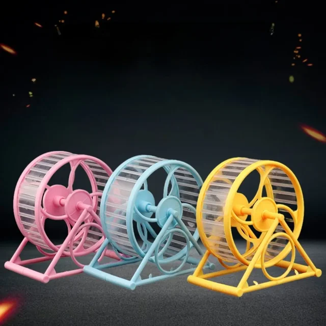 Roue de course pour hamster et overd'inde, 1 pièce, accessoire de sport, jouet 3