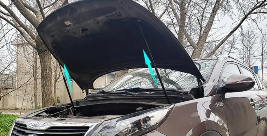 

For KIA SPORTAGE / SportageR 2006-2019 Two Sides Auto Bonnet Hood Gas Struts Shock Struts Lift Supports V