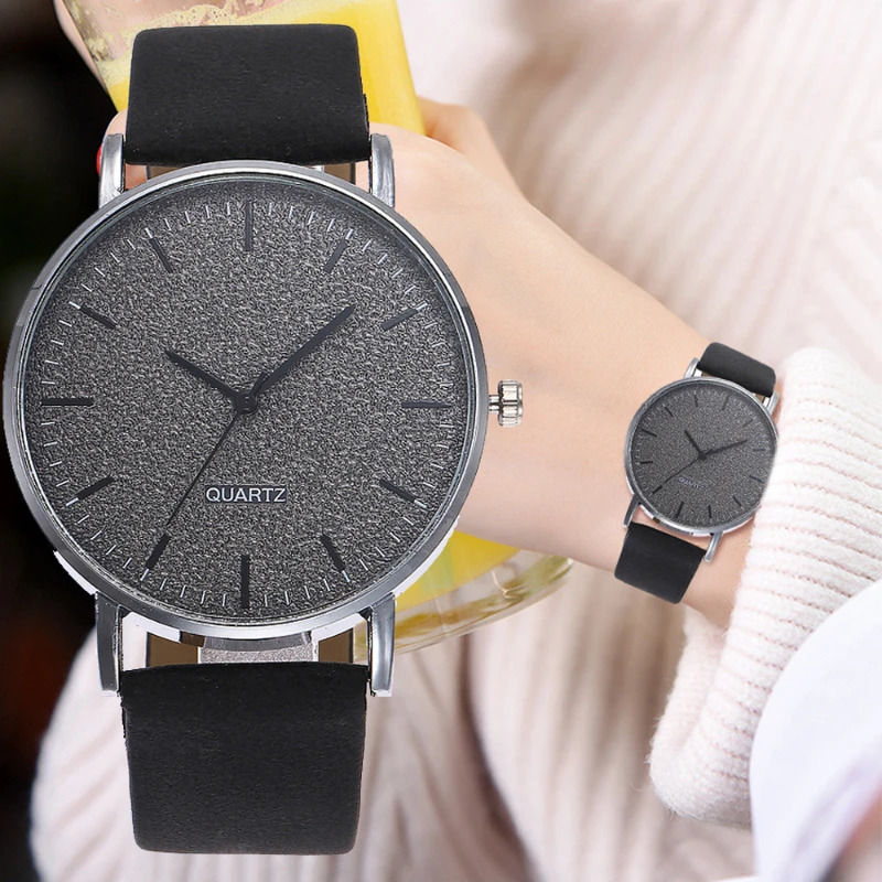 

Women's Quartz Leather Bwatch Analog Wrist Watch Fashionable Simple Style Quartz Wristwatch Reloj Mujer Montre Femme Relogio