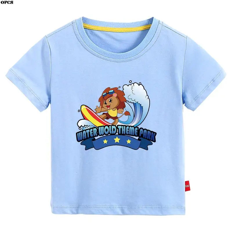 

Children's clothing summer clothes new boys and girls children's short-sleeved T-shirt baby cotton breathable tops in stock