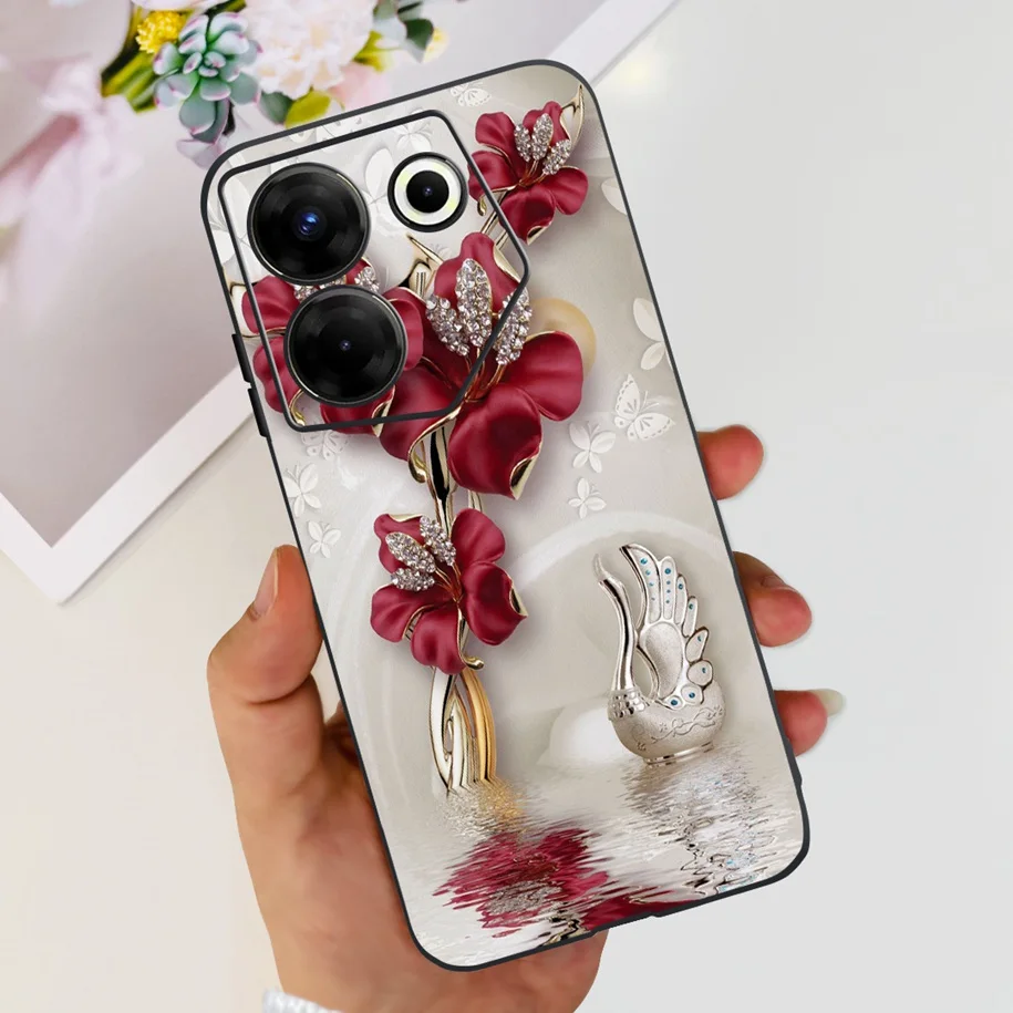 Cute Astronaut Silicone Soft Phone Case with Durable Bumper Protection