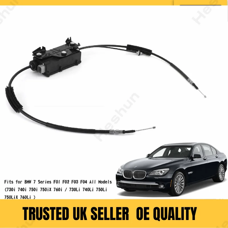 Parking Brake Actuator w/Control Unit Electronic Parking Brake Assembly Compatible For BMW 7 Seri F01 F02 740i 740Li 750Li 760Li