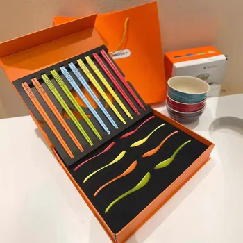 Rainbow Ceramic Chopsticks Set 1