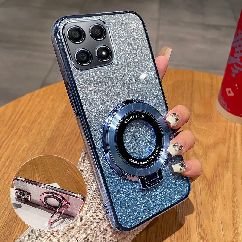 COMAKU Cover per Honor Magic 6 Pro, Ultrasottile PU + TPU