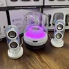 40W High Power Bass Music Box 9D Surround Sound Column Full Screen Transparent Caixa De Som Bluetooth Speakers Stereo Surround 2