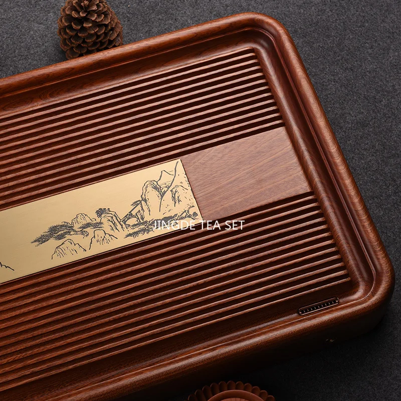Rosewood Tea Tray, High-end Household Solid Wood Large Tea Table, Kung Fu Tea Set, Electric Wood TeaSea Tray