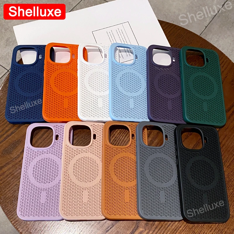 Z11Turbo Magnetic Cooling Breathable Mesh Hard Phone Case by Shelluxe