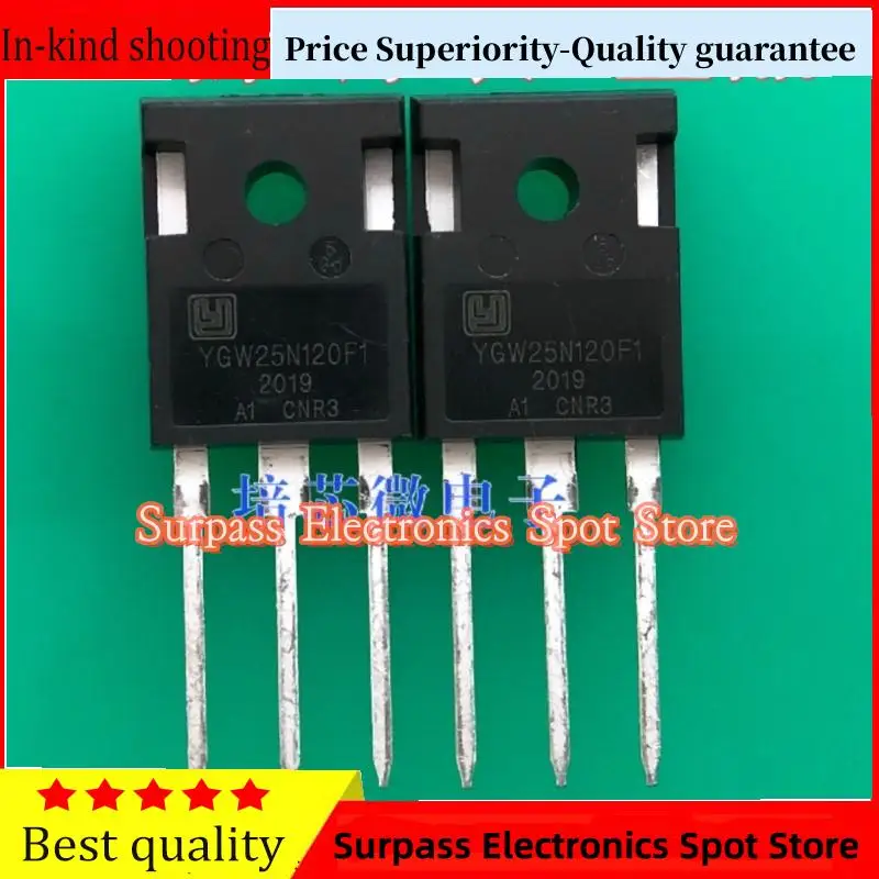 

10 шт.-100 шт., YGW25N120F1 IGBT 25 А/1200 в, гарантия качества