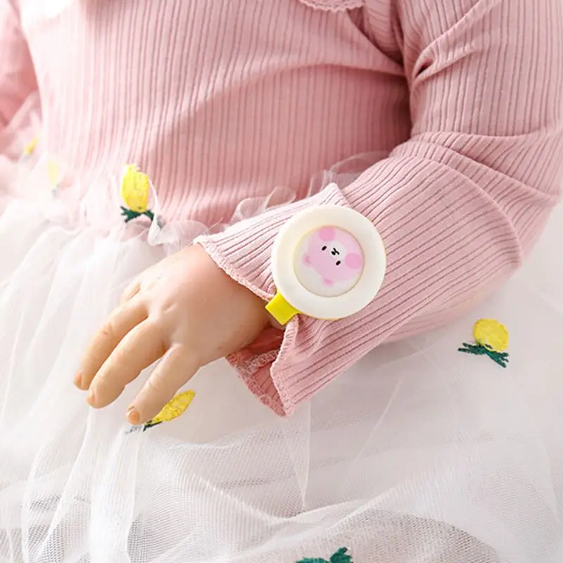 Buckle Cartoon Baby Mosquito Button for Pregnant Waterproof QX2D