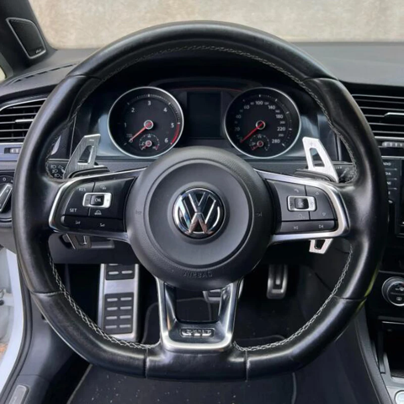 Steering Wheel Shifter Car For Volkswagen VW GOLF GTI R GTD GTE MK7 7 POLO GTI Scirocco Tiguan Rline PASSAT T-ROC