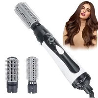 Sèche-cheveux et brosse à Air chaud professionnel ionique négatif en céramique volumateur Styler léger une étape brosse à soufflage outil de coiffure 1