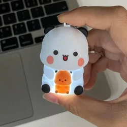 Bubu Dudu I Love You Voice - Activated Keychain with Night Light - Romantic Gift & Bag Decoration (Happy Yier)