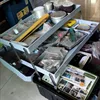 Multifunction Tool Box Folding Portable Multilayer Electrician Tool Organizer Hardware Accessories Storage Waterproof Tool Box 3