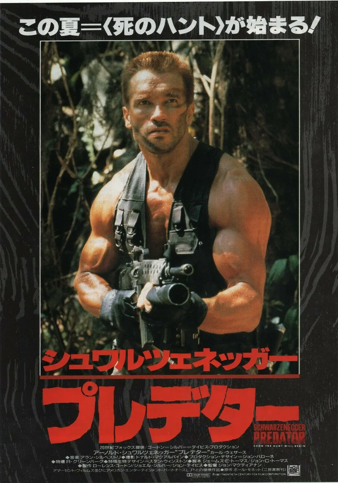 

Arnold Schwarzenegger Japanese Movie Art Picture Print Silk Poster Home Wall Decor