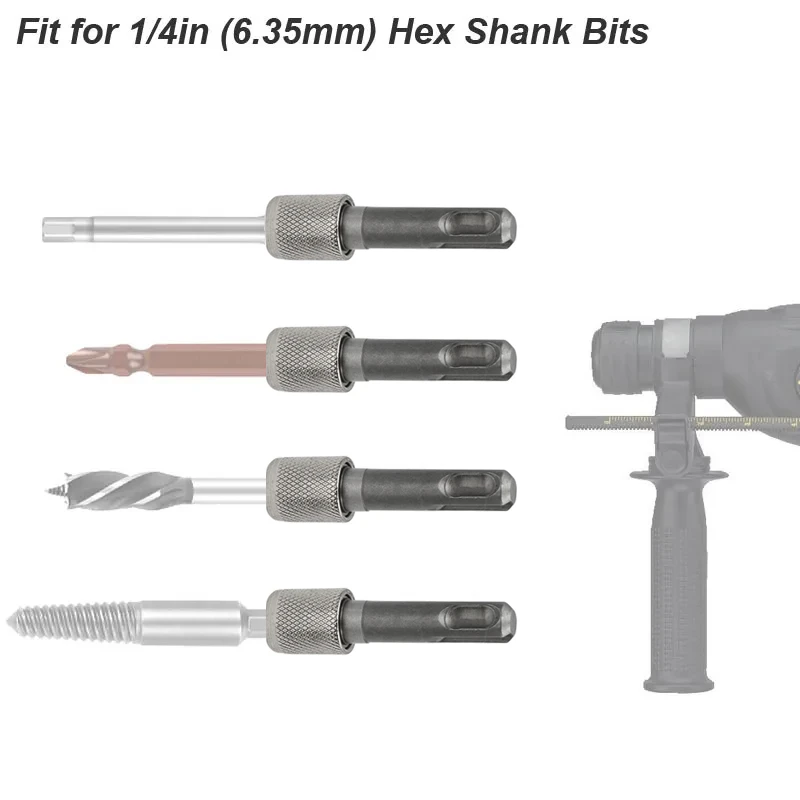 Enhanced Hex Shank Adapter for Power Tools and Accessories