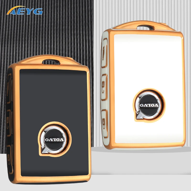 

TPU Car Key Case Cover Shell Fob For Volvo S60 S90 XC40 XC60 XC90 V60 V90 T5 T6 T8 Polestar 1 Polestar 2 Auto Accessories