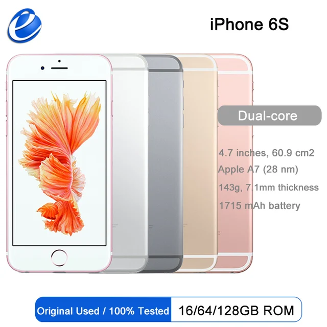 Original Apple Iphone 6s Mobile Phone Dual Core 2gb Ram 16 64 128gb Rom 4 7.jpg