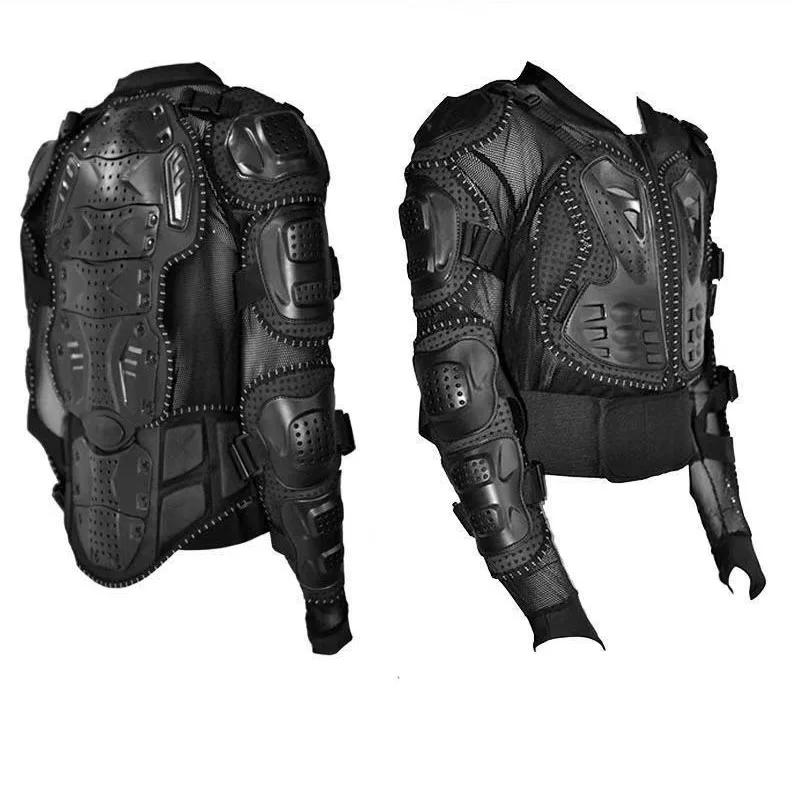 Gilet De Protection Moto Kcolic - Plastron Pare-Balles Motocross VTT, Armure Adulte Avec Protection Colonne Vertébrale