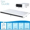 Folding Mattress, 3 inch Single Tri-fold Memory Foam Mattress Topper with Washable Cover,Cooling Mattress Pad for College Dorm 1