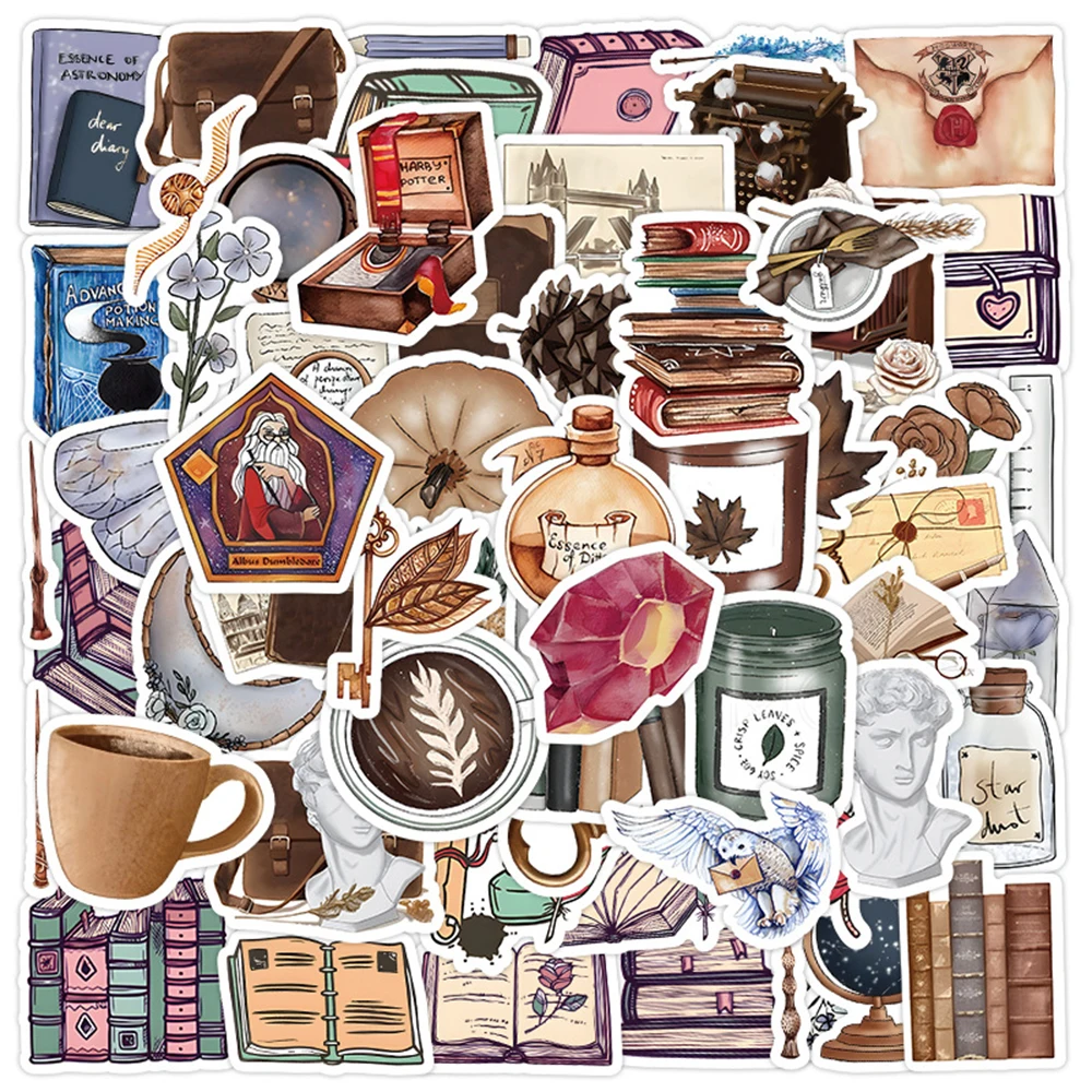 

10/30/50/126pcs Retro Art Cartoon Graffiti Stickers Decal Laptop Luggage Phone Diary Guitar Scrapbook Stationery Sticker Kid Toy