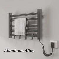 ราวแขวนผ้าเช็ดตัวไฟฟ้าในห้องน้ำ ควบคุมอุณหภูมิคงที่ กันน้ำ ใช้ในบ้าน ราวตากผ้าอุ่น อุปกรณ์เสริมในห้องน้ำ 6