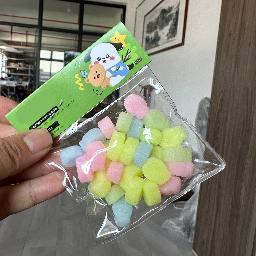 Healing Kawaii Macron Mini Cat's Claw Snapper Pinch Squeeze Toy Cute Room Decoration Pendant Girl Kids Birthday Gift Ornaments 5