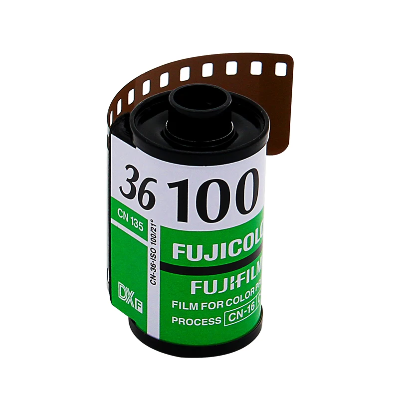 후지필름 컬러 C100 컬러 필름, 135 포맷 카메라 ISO 100, 오리지널 1, 2, 3 롤 (36 노출/롤), 후지필름 100