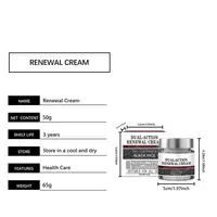 Crème de renouvellement à double Action effaçable à la kératine, riz noir et blanc, réparation apaisante, barrière cutanée, hydratant en profondeur pour tous les Types de peau 6