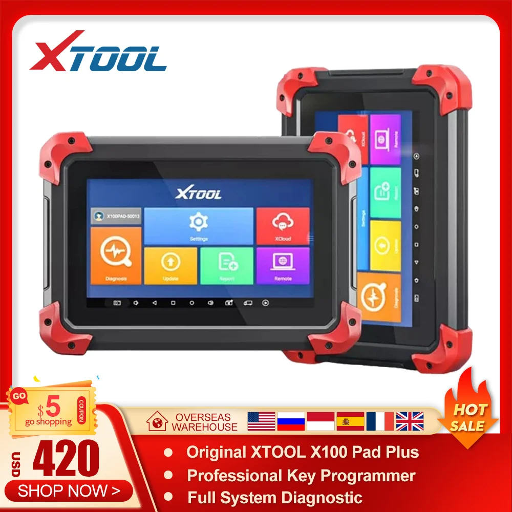 Original Xtool X100 Pad Plus Auto Key Programmer Key Matching