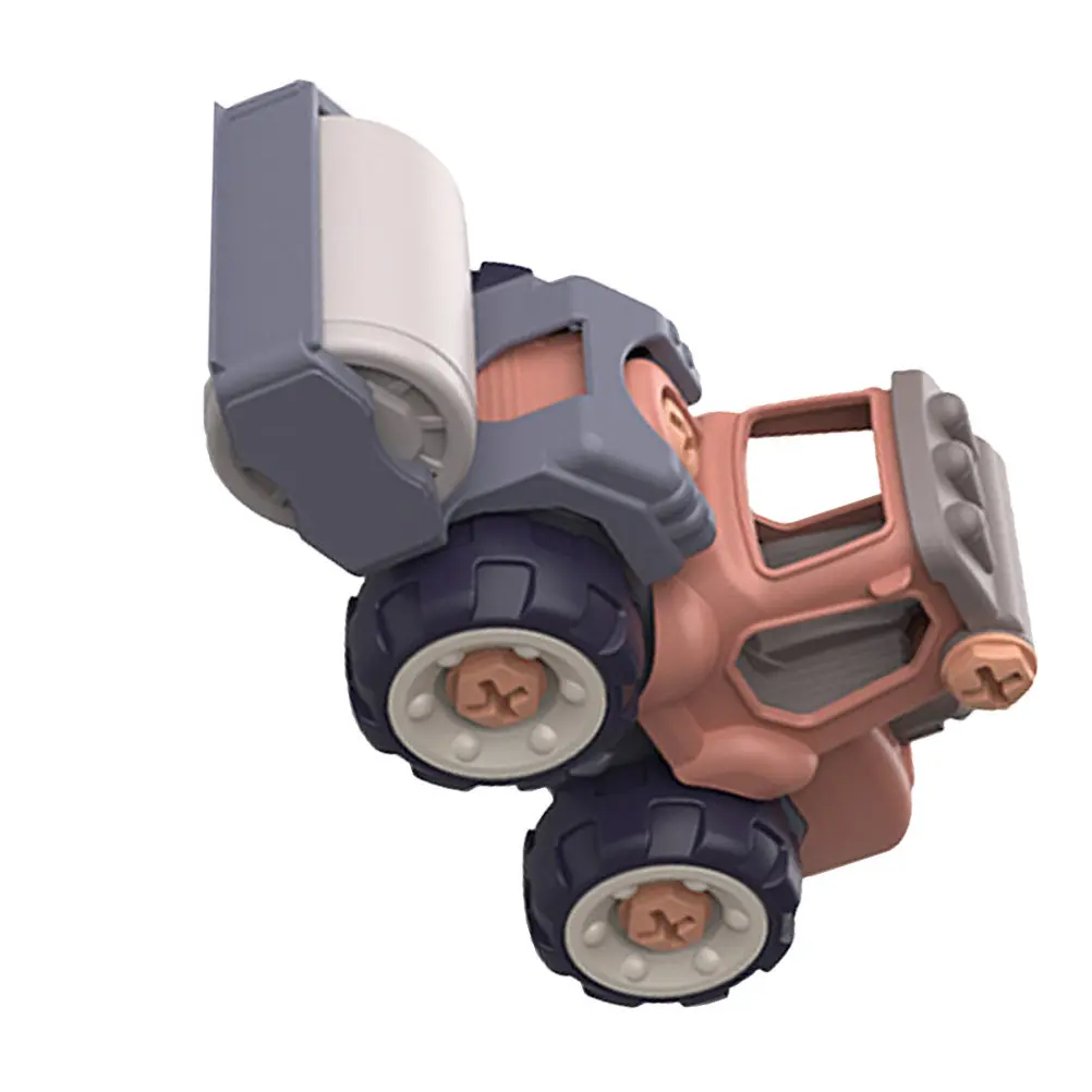 1 세트 1 세트 어린이를 위한 엔지니어링 차량 조립 DIY 자동차 세트 드라이버 포함 미세 운동 능력 교육용 조립 트럭