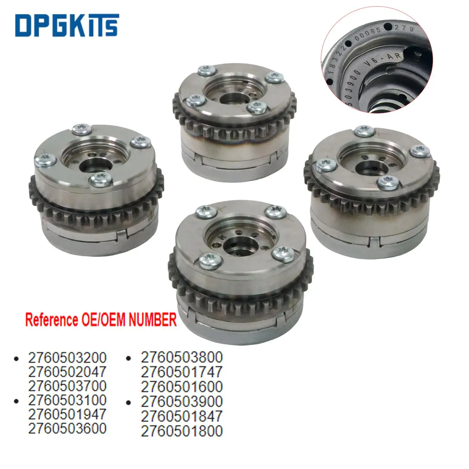 

4 шт. автоматические регуляторы впускного и выпускного отверстия L + R распределительный вал 2760503900 2760503800 2760503600 для Mercedes W222 W166 M276 E350 E400 SL450